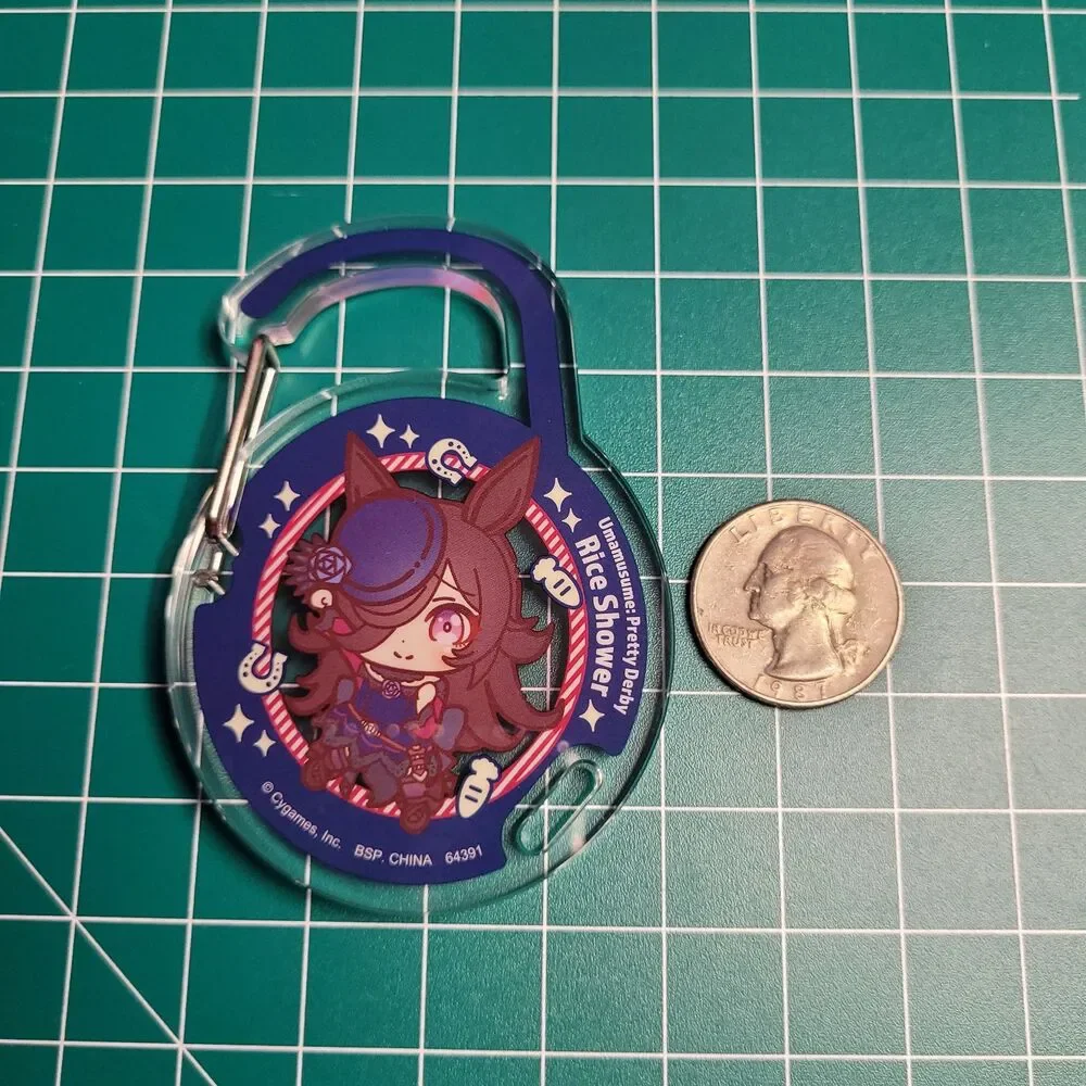 Rice Shower - Uma Musume Pretty Derby Carabiner Charm